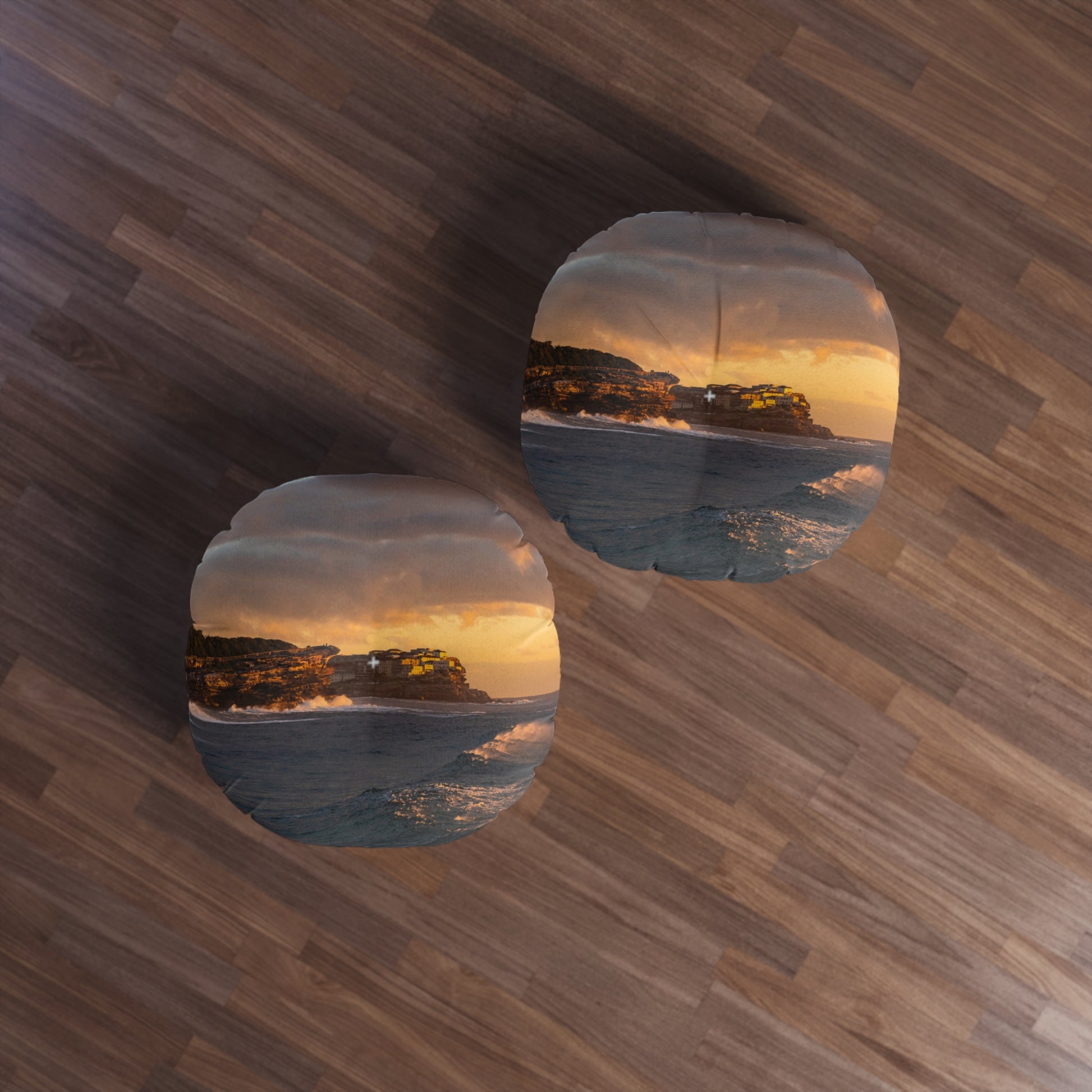 Bronte Surf Tufted Floor Pillow