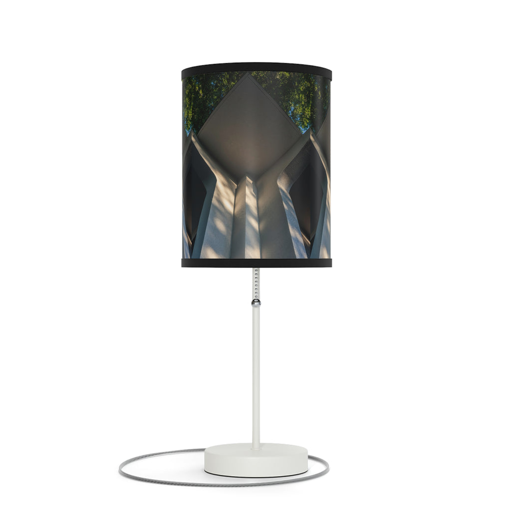 Geometric Corner Table Lamp