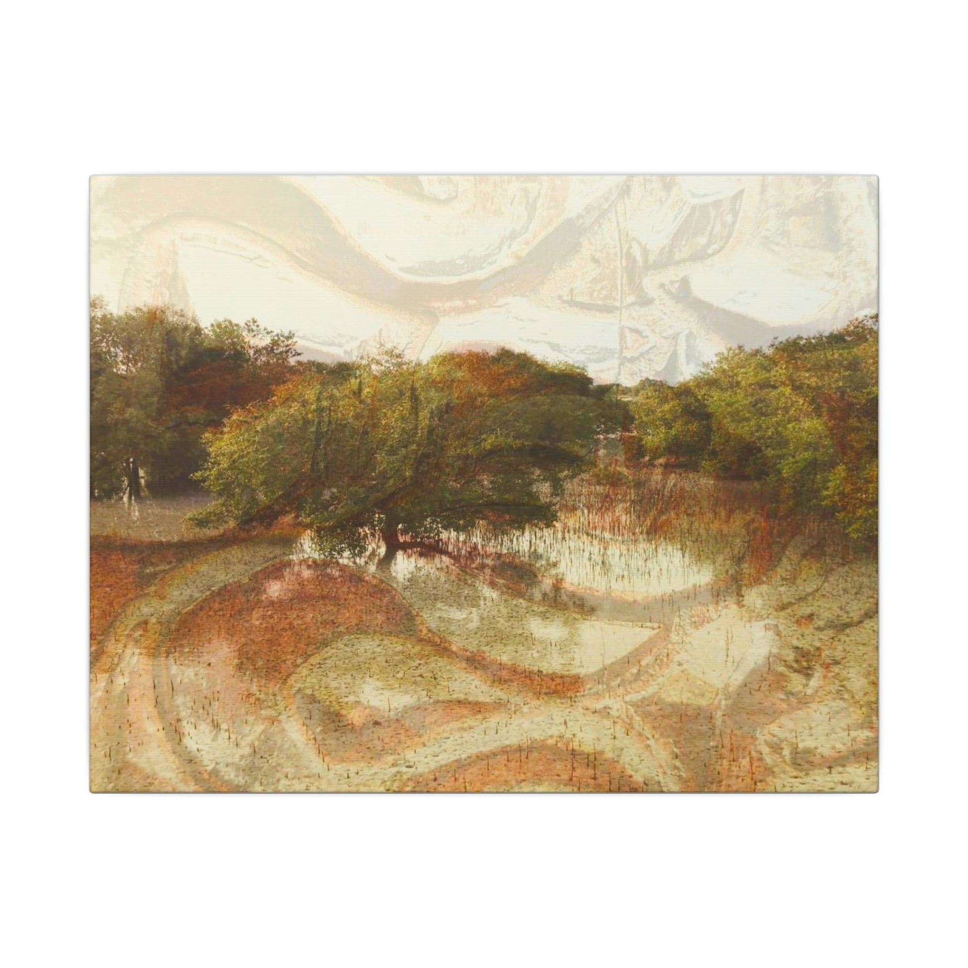 Serene Mangroves Canvas