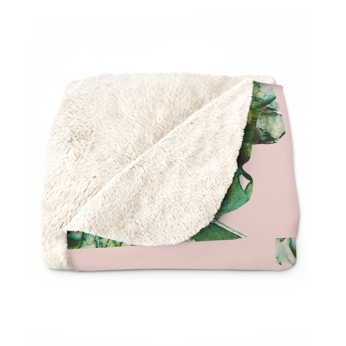 Vegetating  by Lu Meng  Sherpa Fleece Blanket