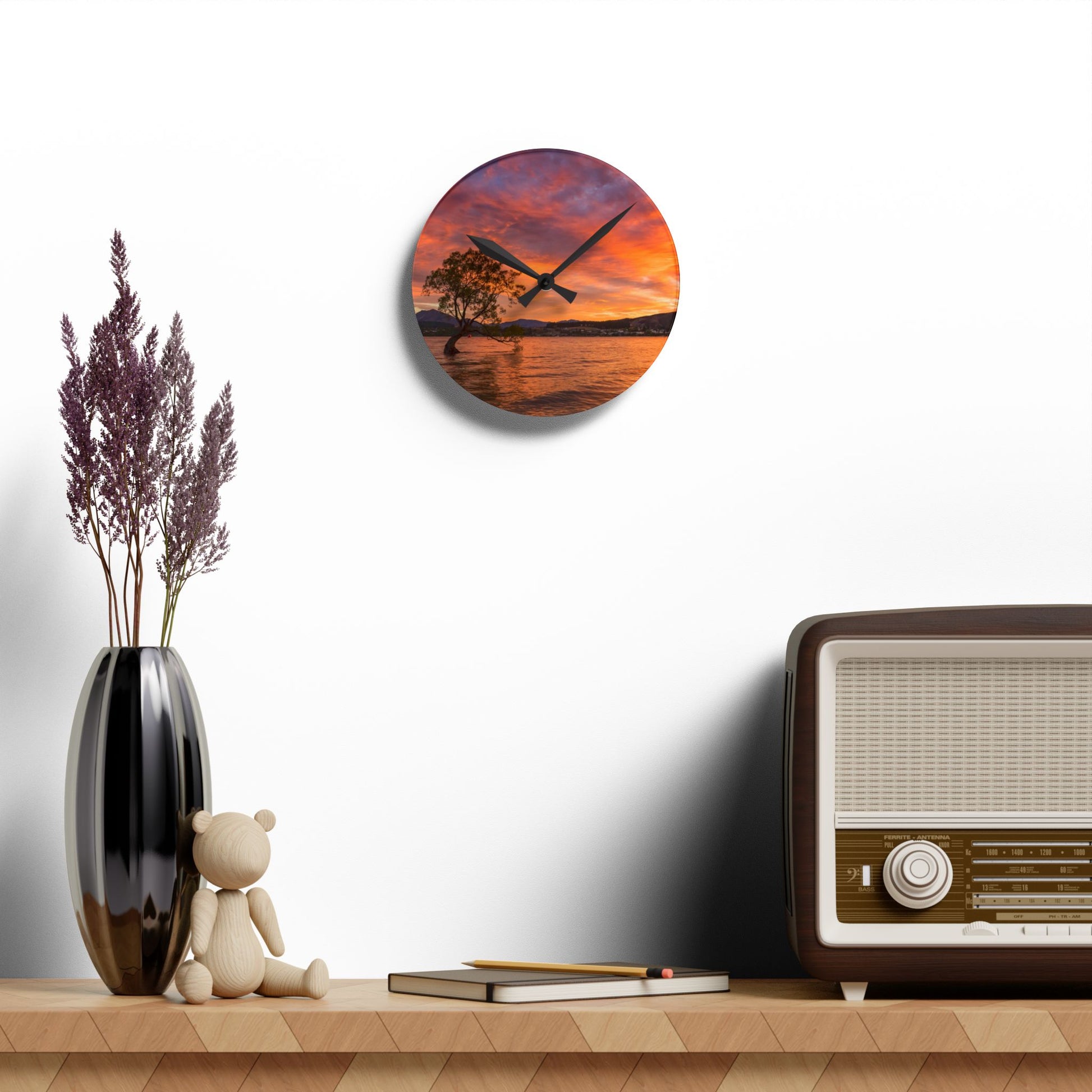 Wanaka Queenstown Wall Clock