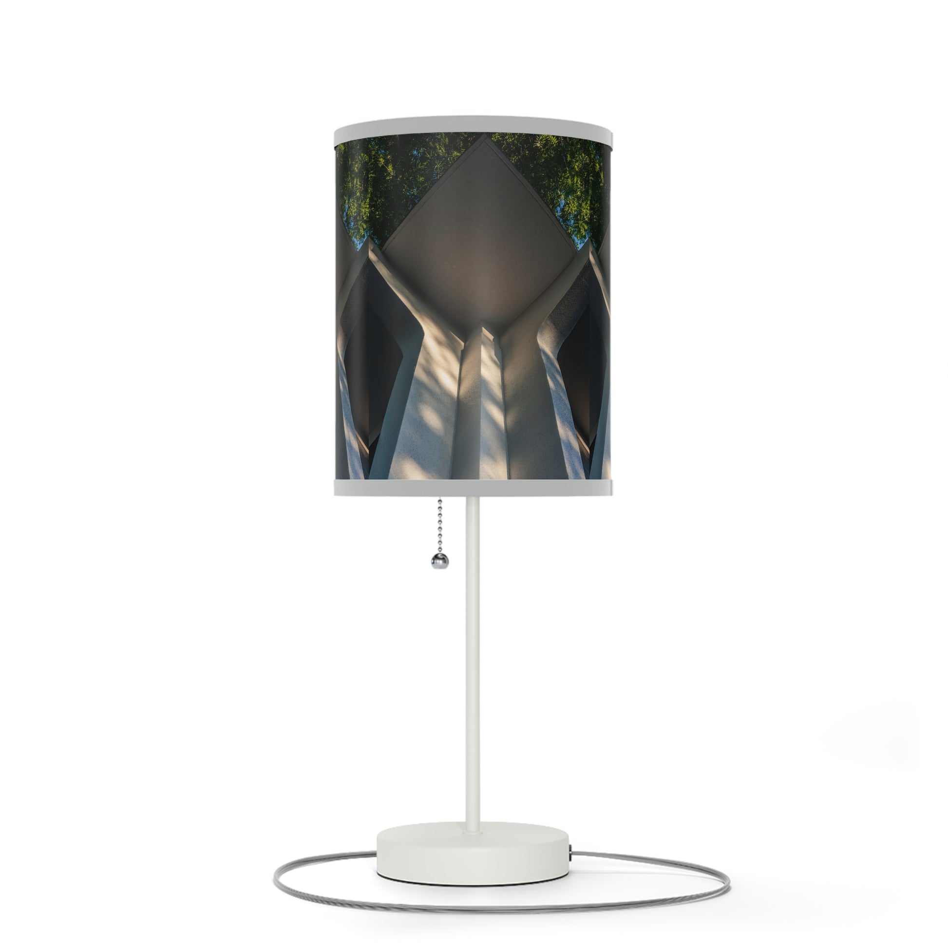 Geometric Corner Table Lamp