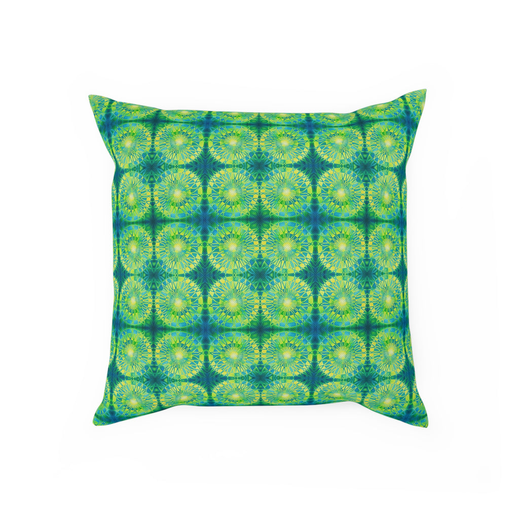 Safety Net Circles by Uta Feinstein Pillow