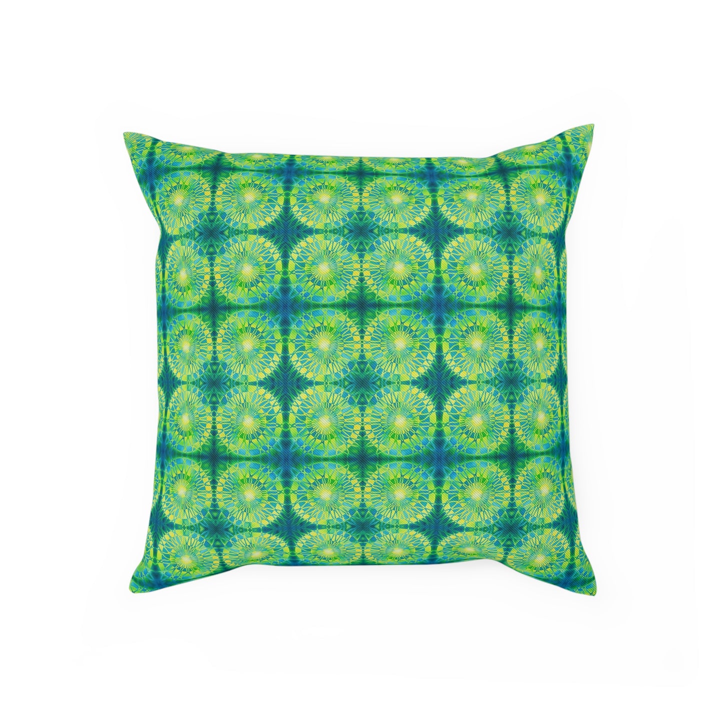 Safety Net Circles by Uta Feinstein Pillow