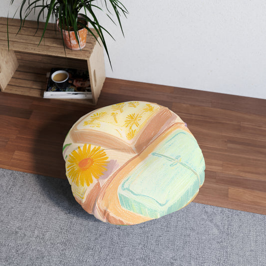Soap Tufted Floor Pillow