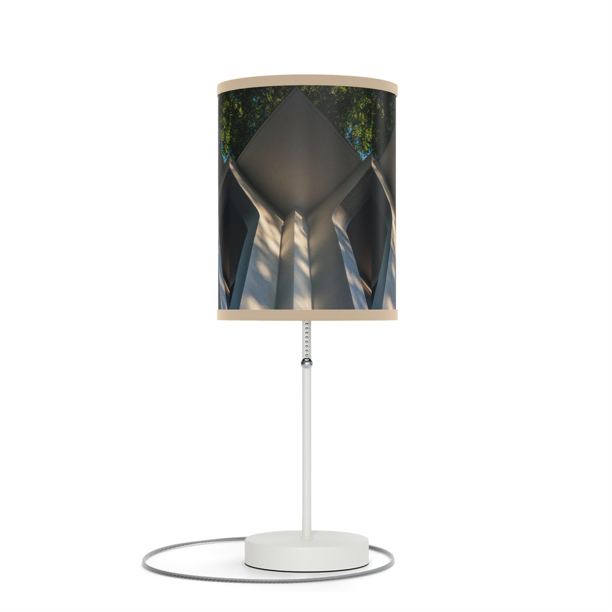Geometric Corner Table Lamp