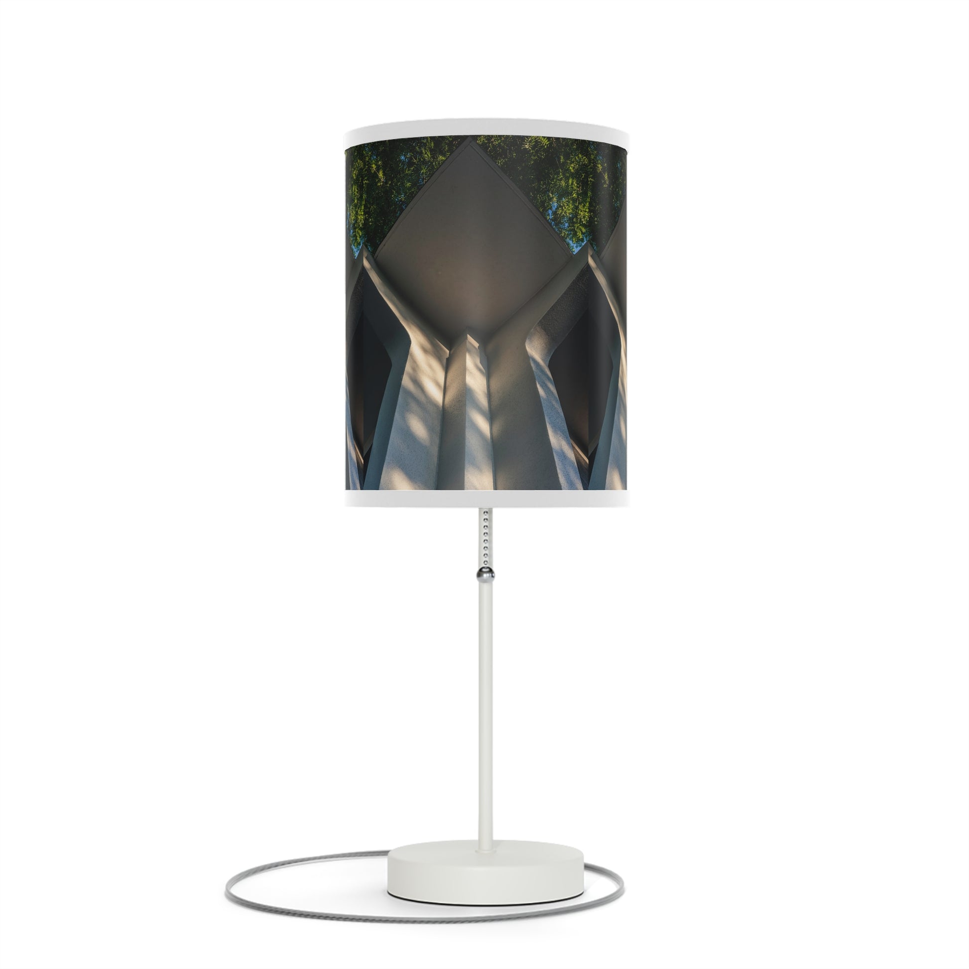 Geometric Corner Table Lamp