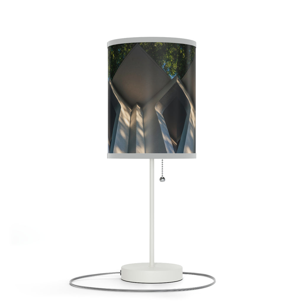 Geometric Corner Table Lamp