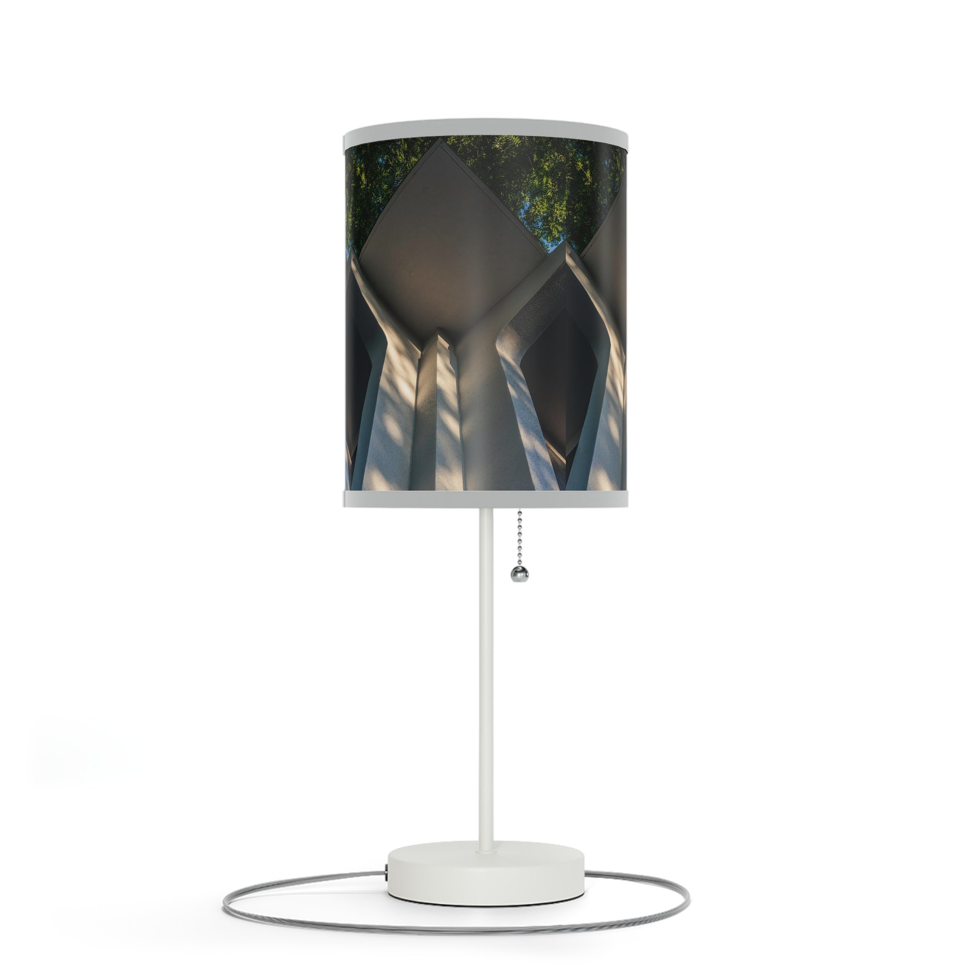 Geometric Corner Table Lamp