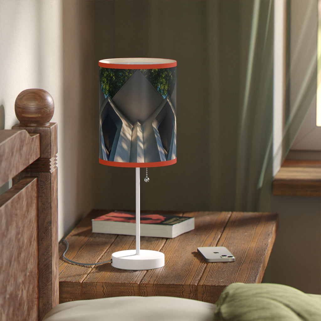 Geometric Corner Table Lamp