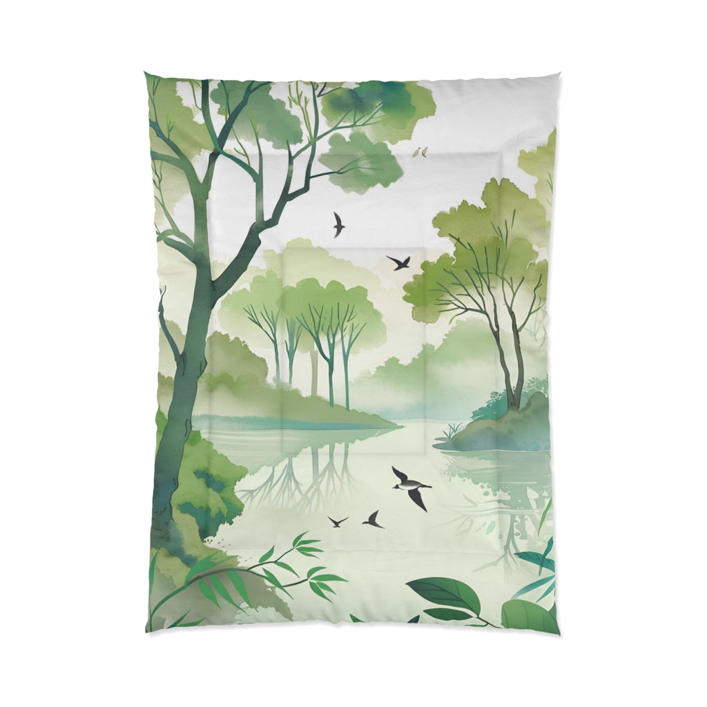 Tree Lake Comforter