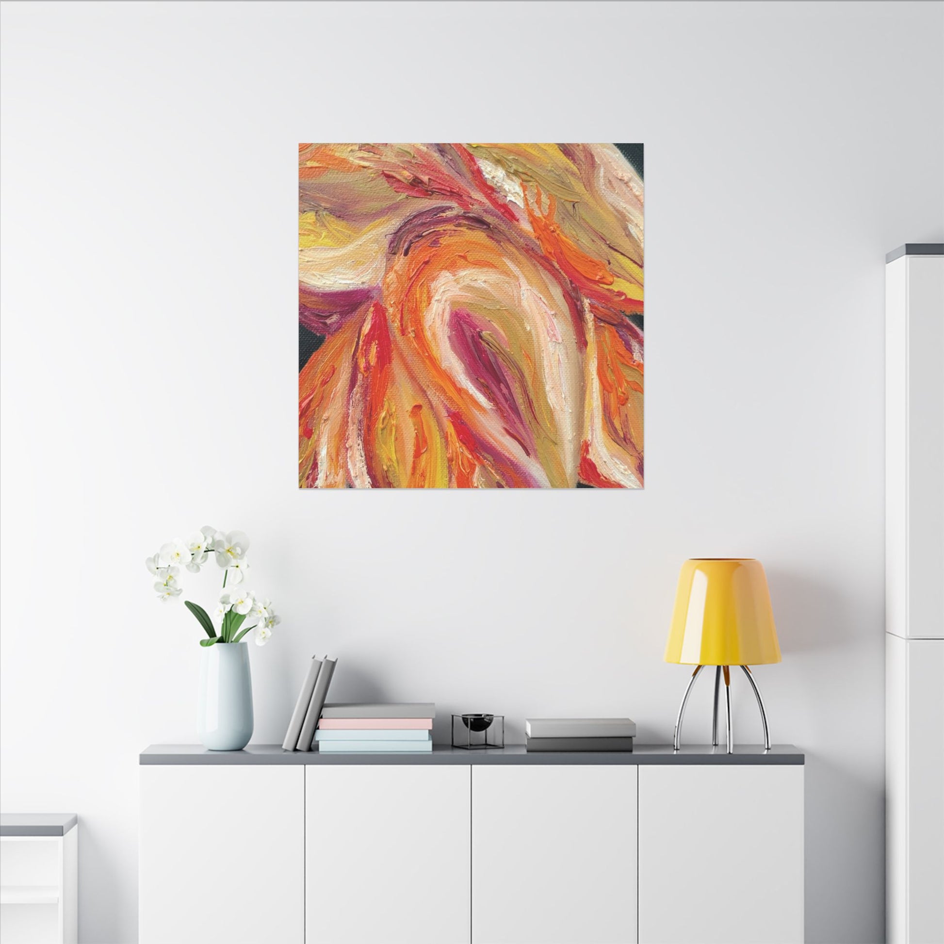 ' A Dramatic Awakening' Canvas