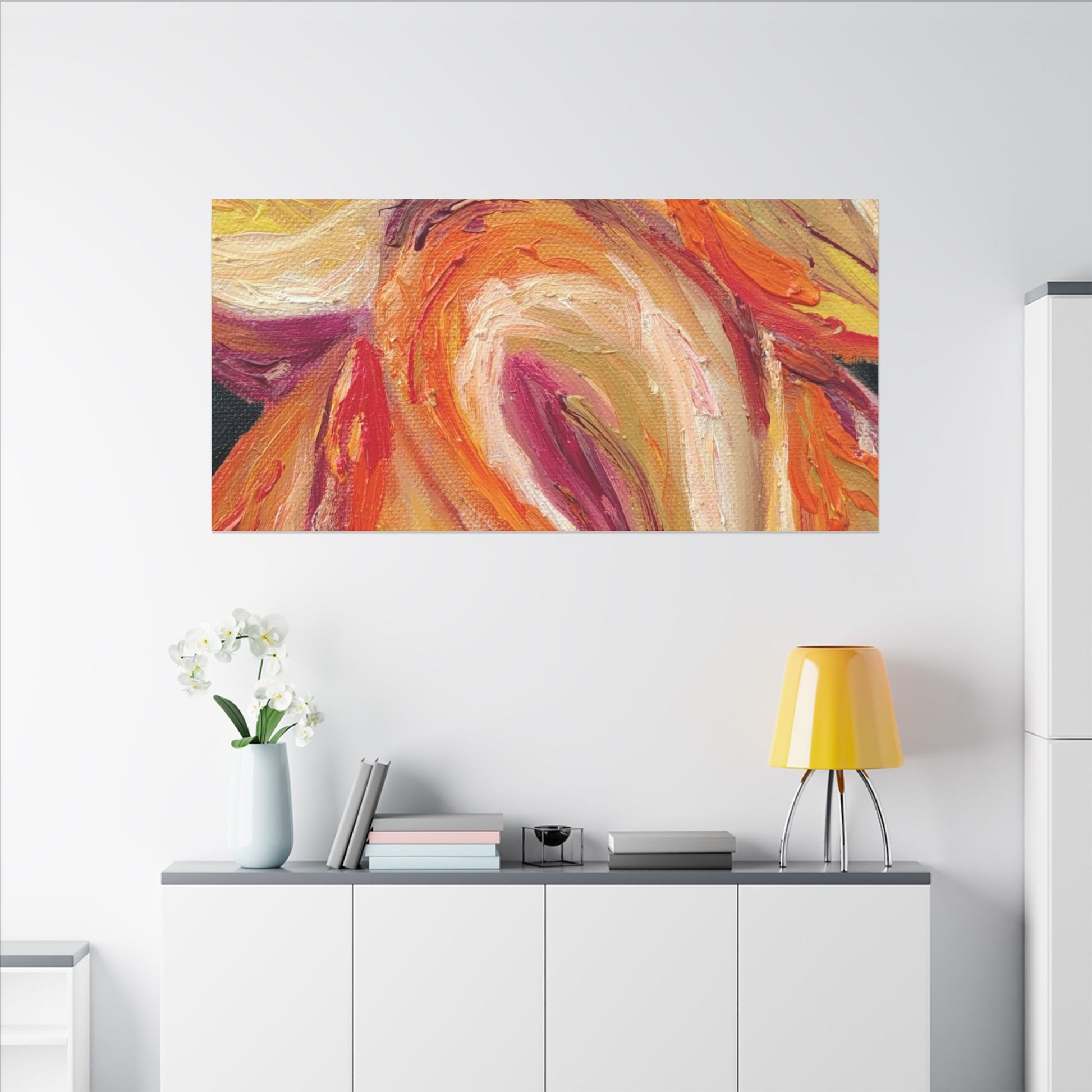 ' A Dramatic Awakening' Canvas