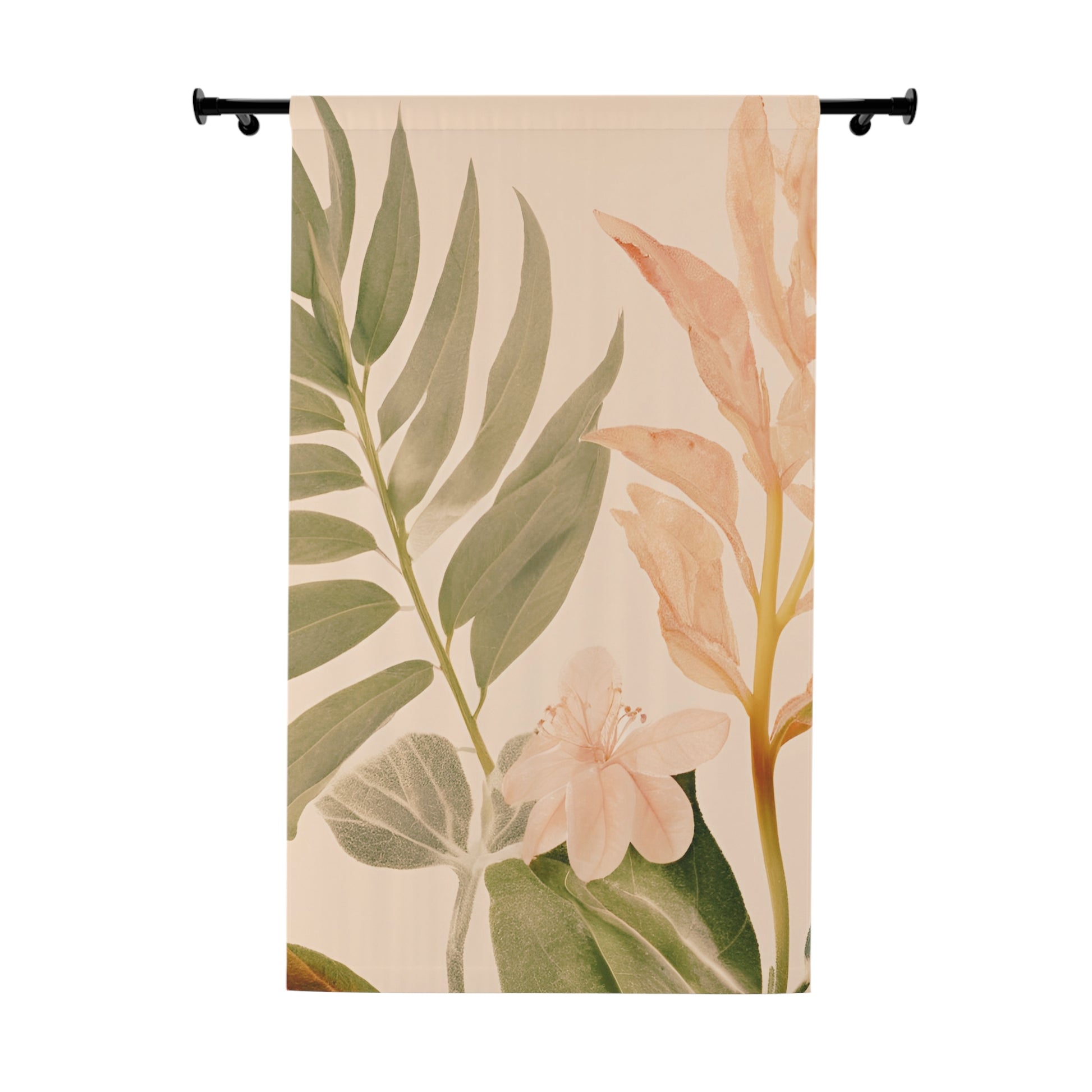 Nature's Aura Window Curtains (1 Piece)