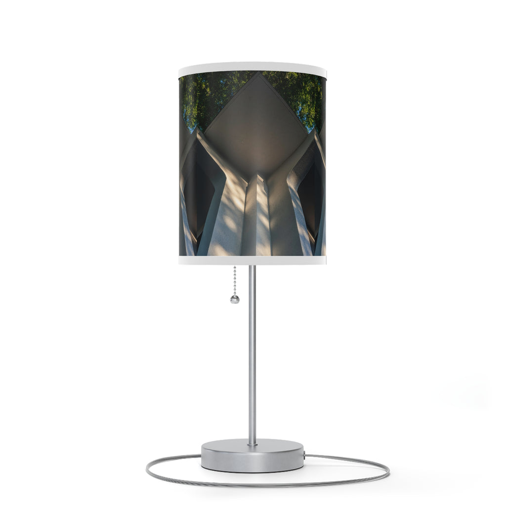 Geometric Corner Table Lamp