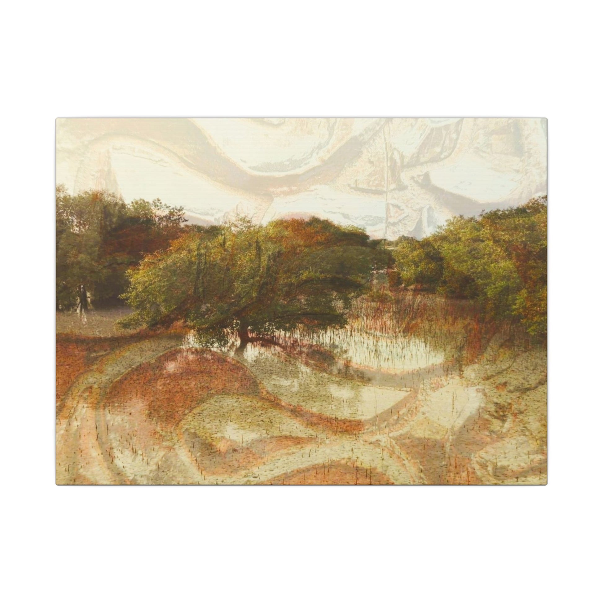 Serene Mangroves Canvas