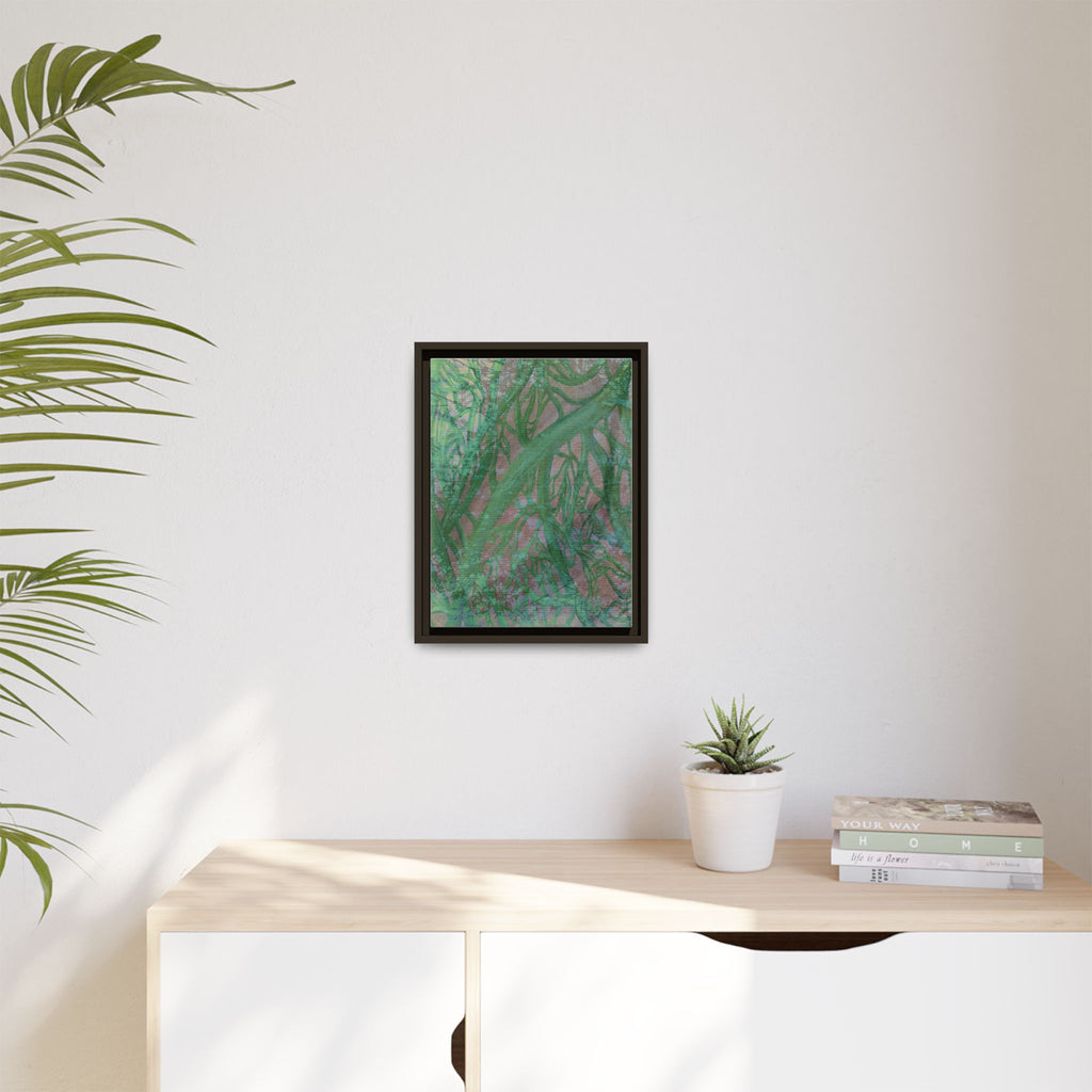 Inner Depths Framed Canvas Art