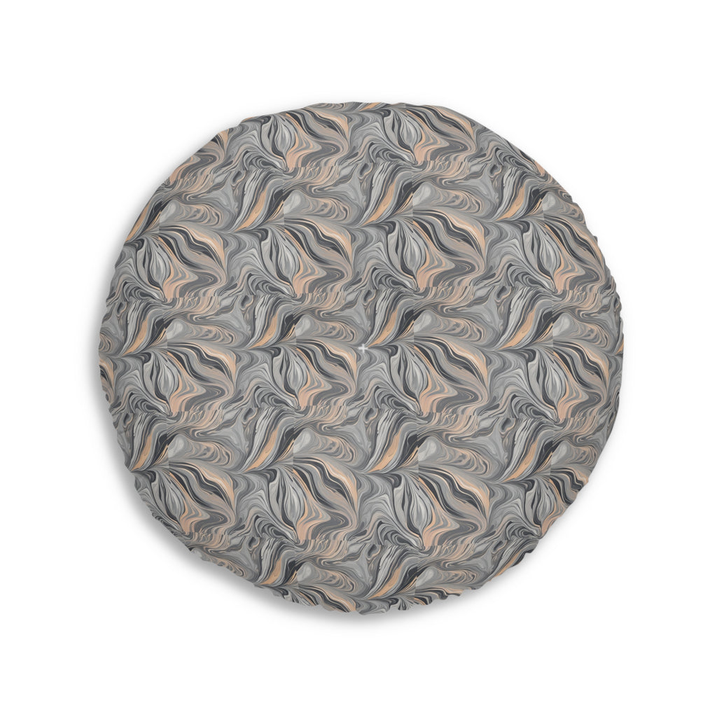 Stonescape Round Tufted Floor Pillow