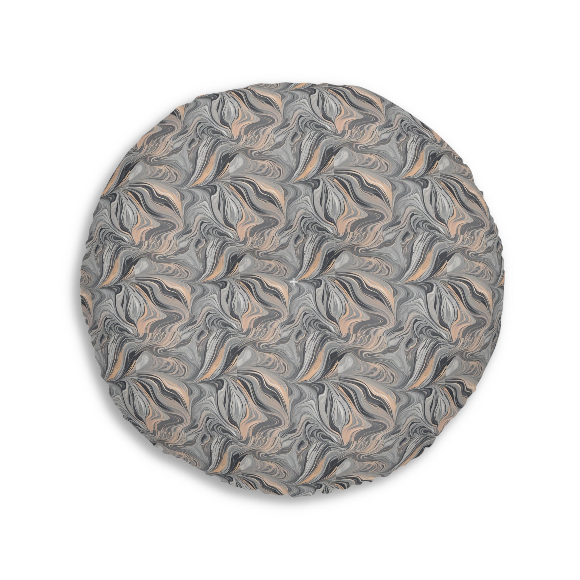 Stonescape Round Tufted Floor Pillow