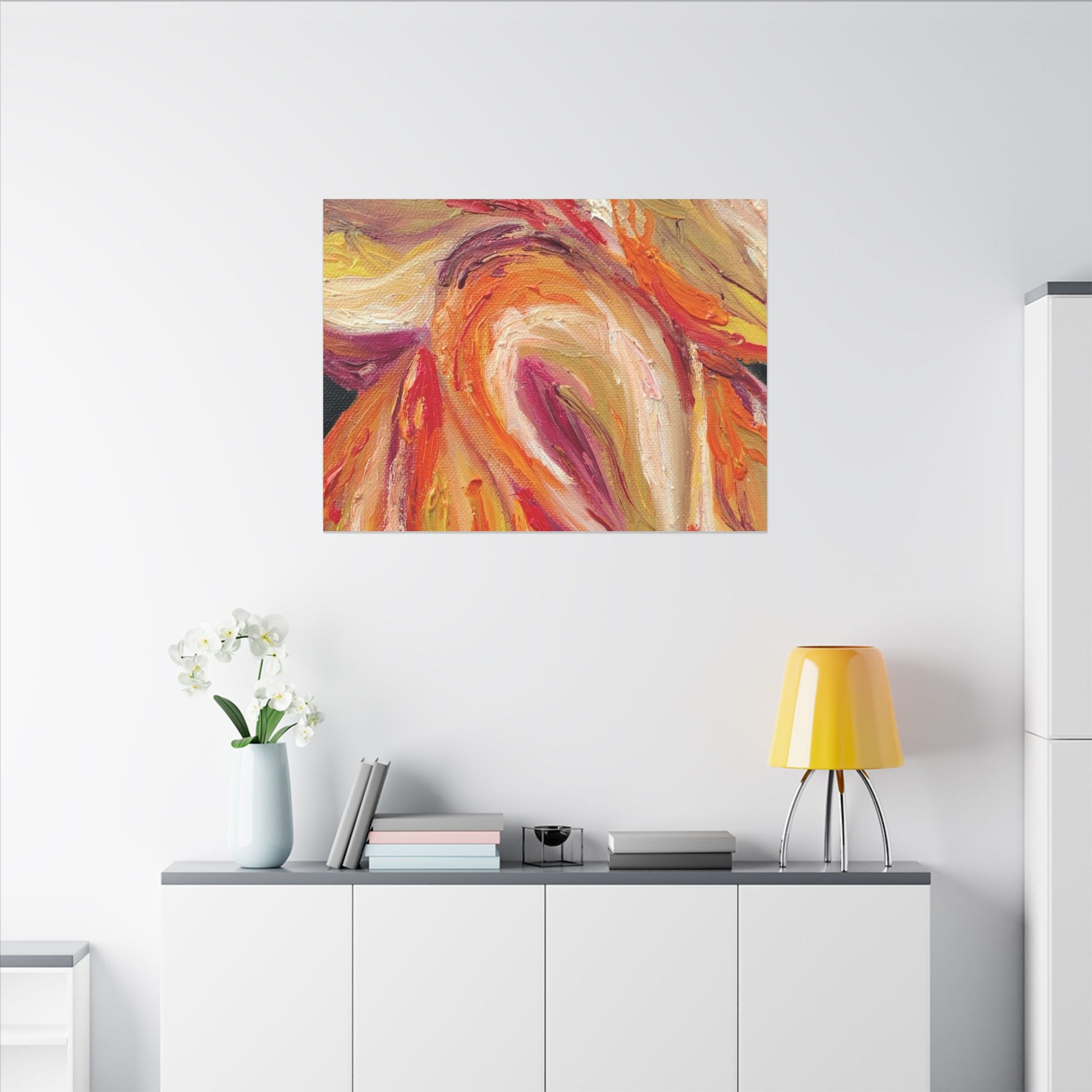 ' A Dramatic Awakening' Canvas