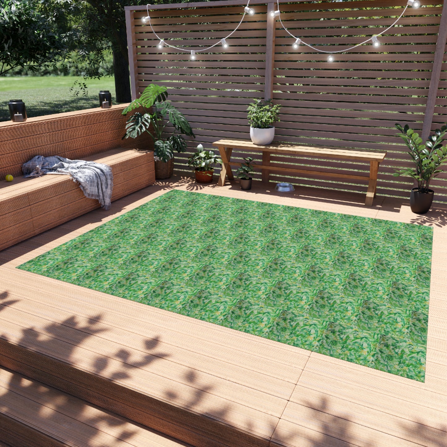 'Windswept - Whispers of Comfort' by Catherine Sweet Outdoor Rug