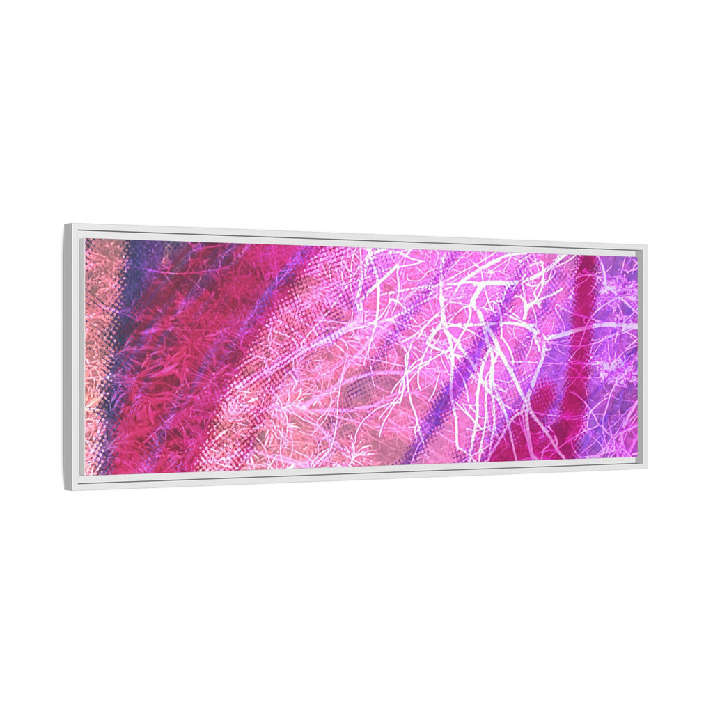 'A Bloom' Framed Canvas Art