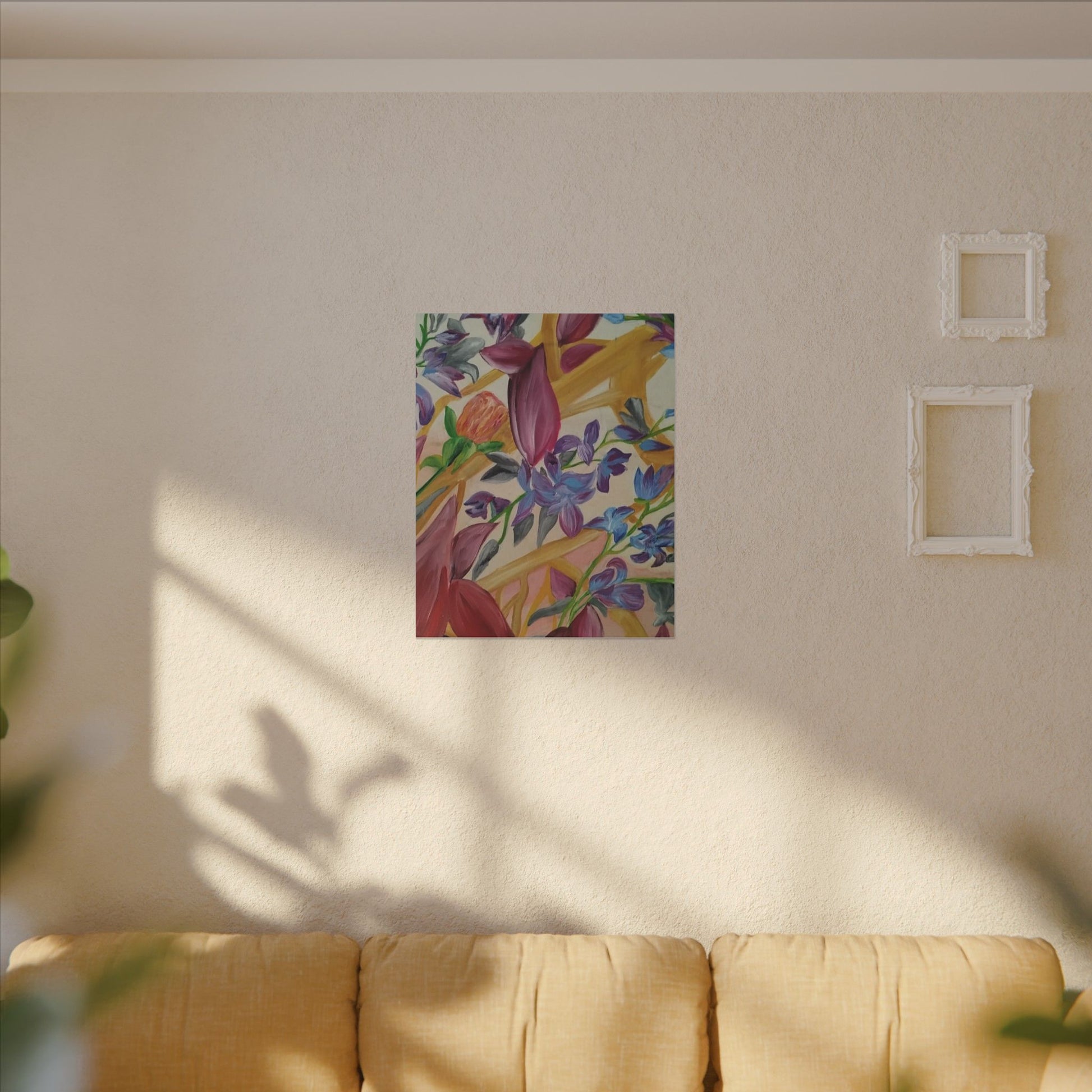 'A Dream of Flowers' Canvas