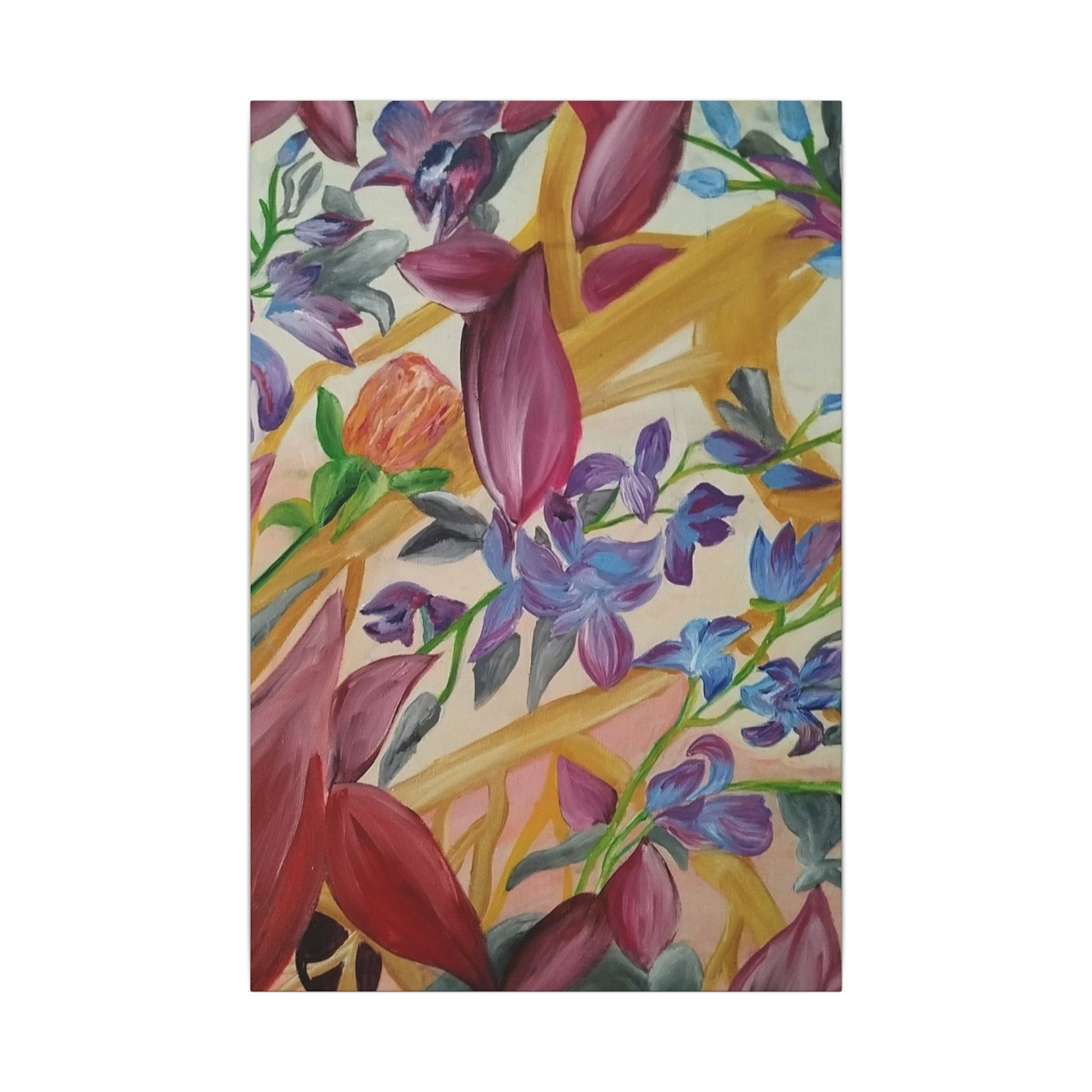 'A Dream of Flowers' Canvas