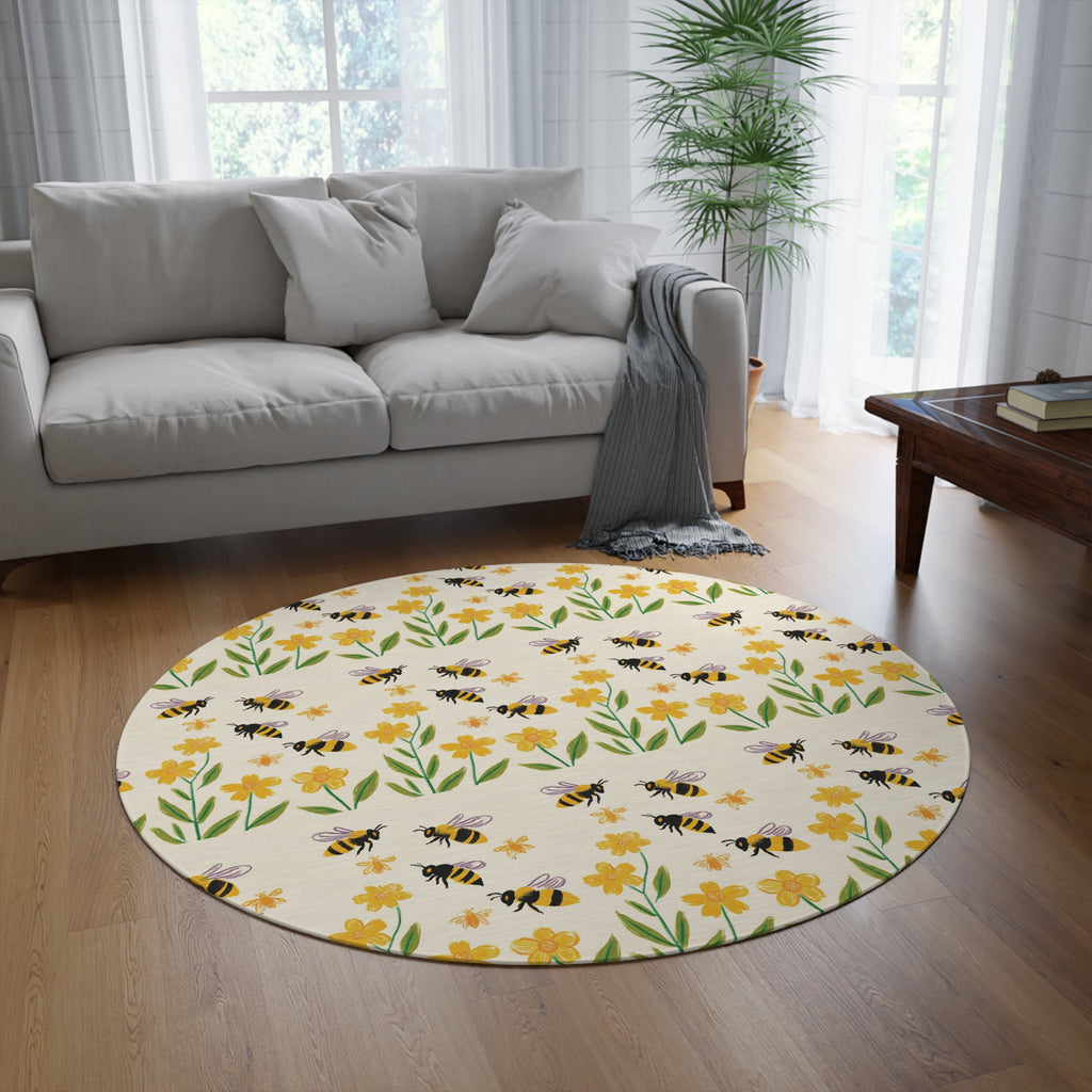 Buzzy Round Rug