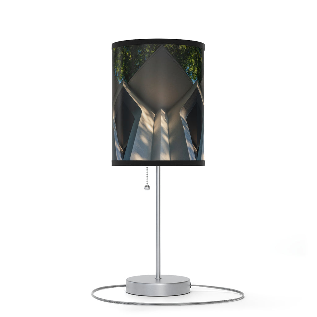 Geometric Corner Table Lamp