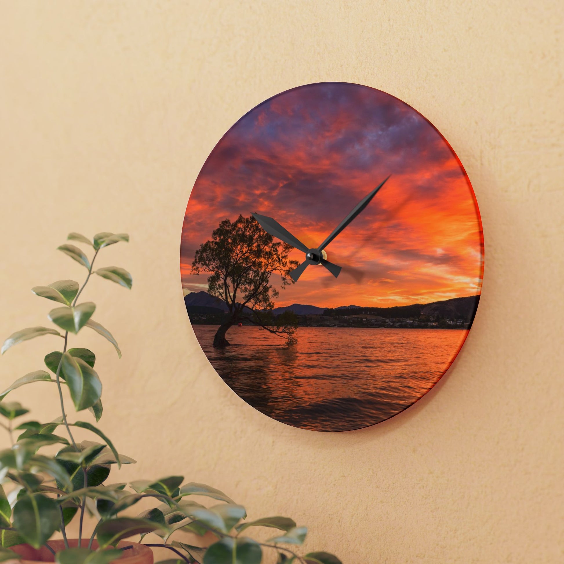 Wanaka Queenstown Wall Clock
