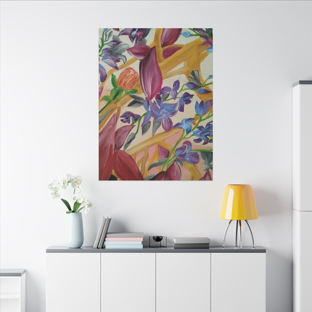 'A Dream of Flowers' Canvas