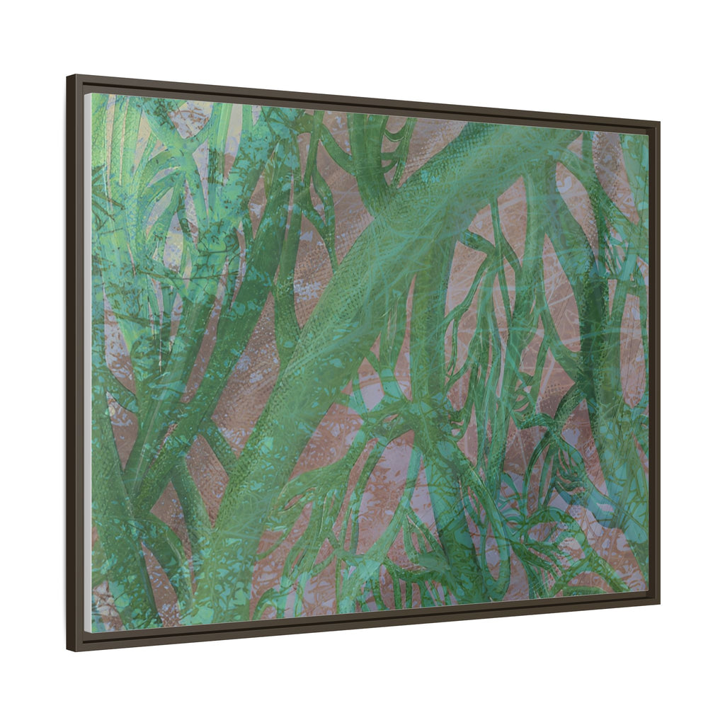 Inner Depths Framed Canvas Art