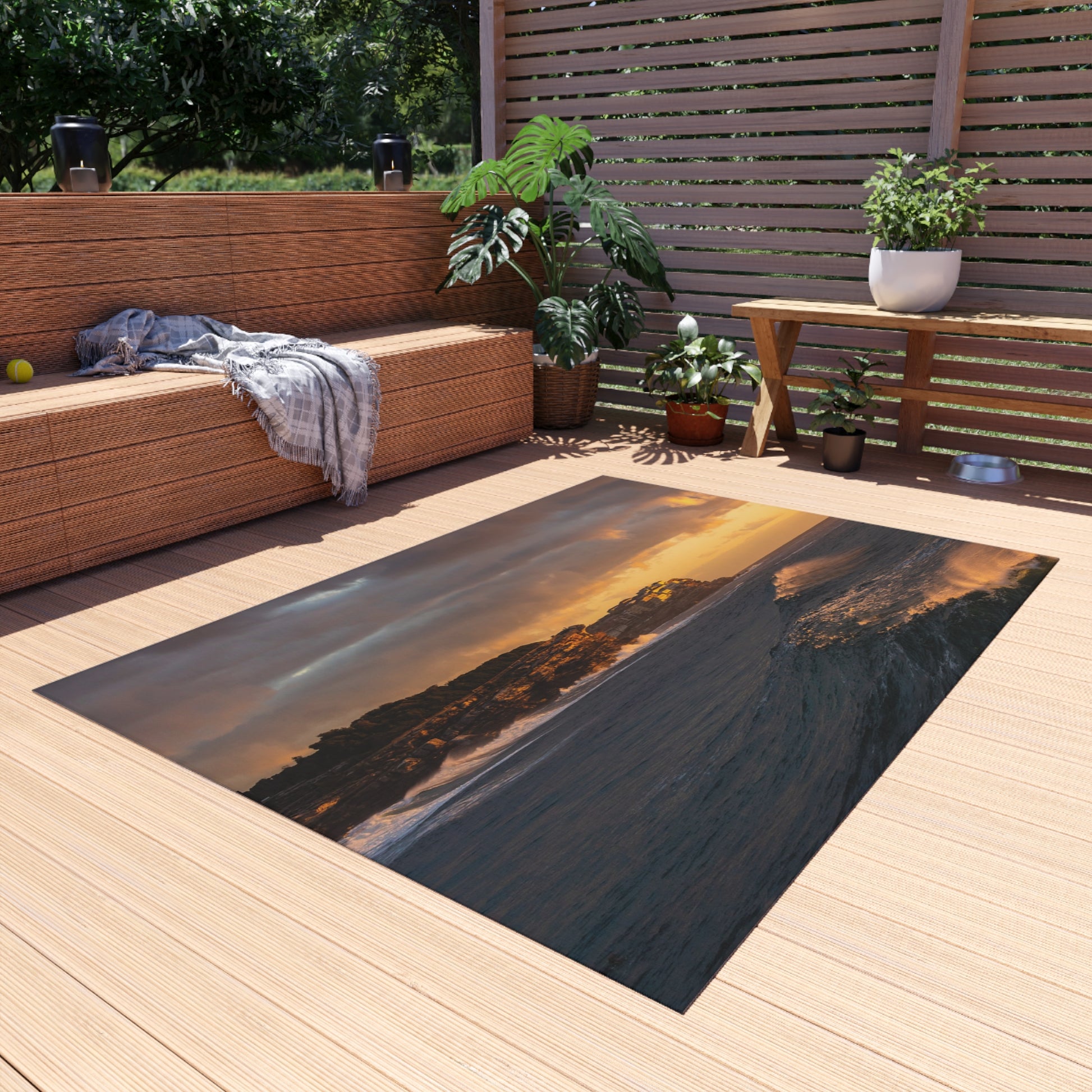 Bronte Surf Outdoor Rug