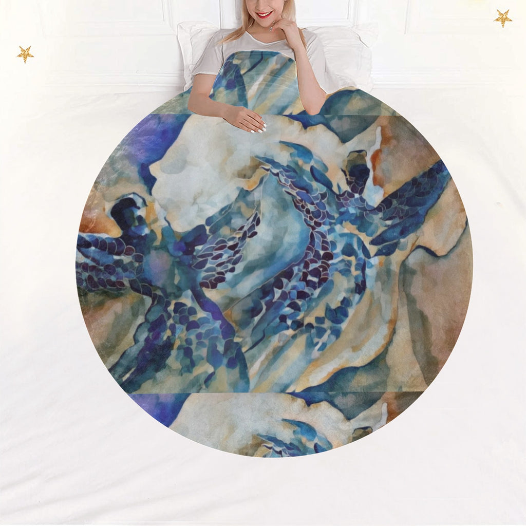 Liminal Light 1 by Helena Barbagelata Circular Ultra-Soft Micro Fleece