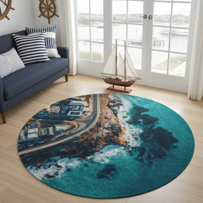 Bronte Bondi Round Rug