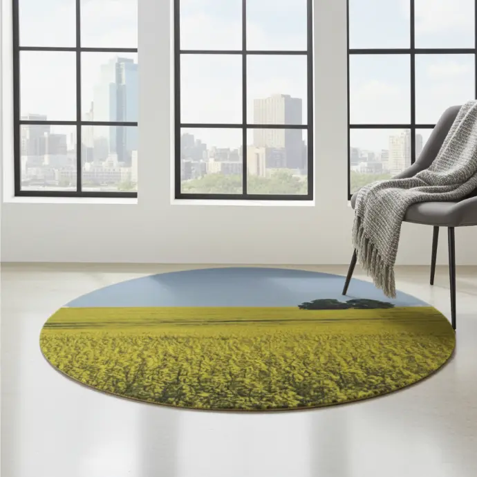 Sage Godrei Round Rug