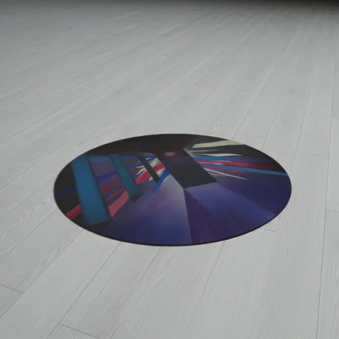 The Corridor Round Rug