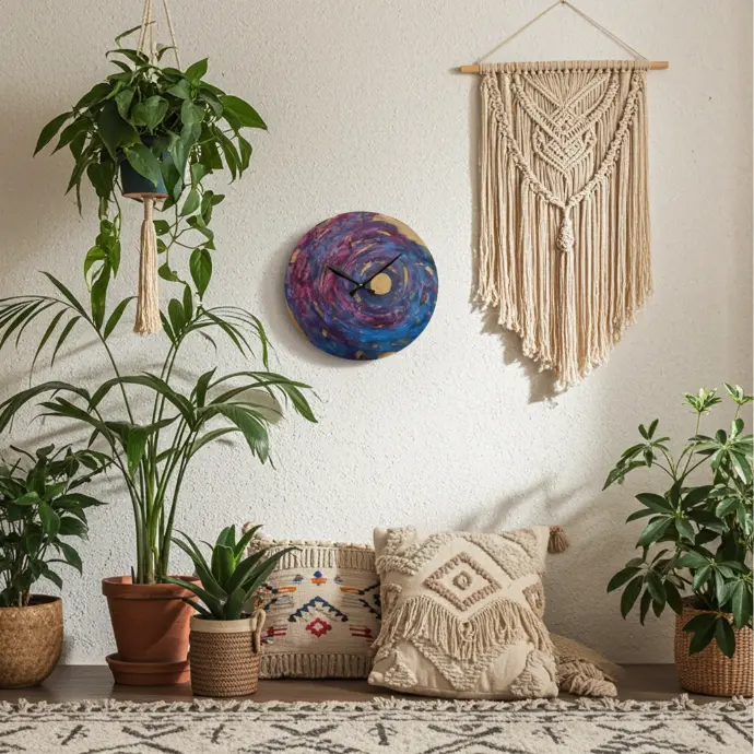 [flow 10.75'' Ã— 10.75'' (Round)] Flow Wall Clock