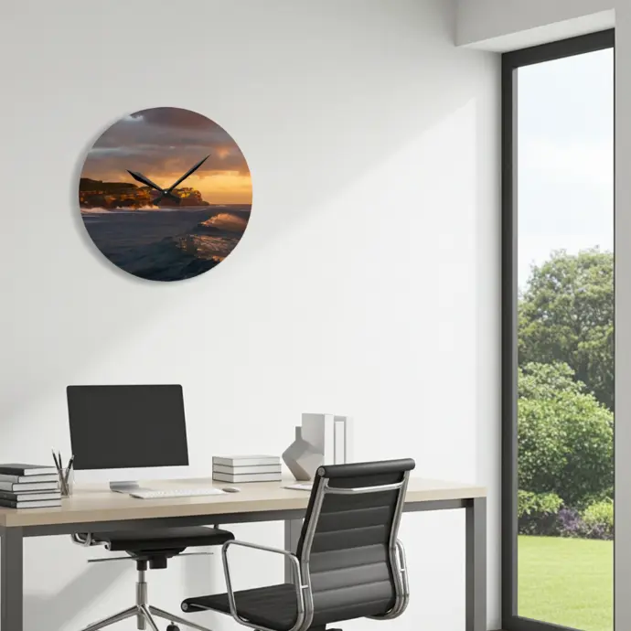 Bronte Surf Wall Clock