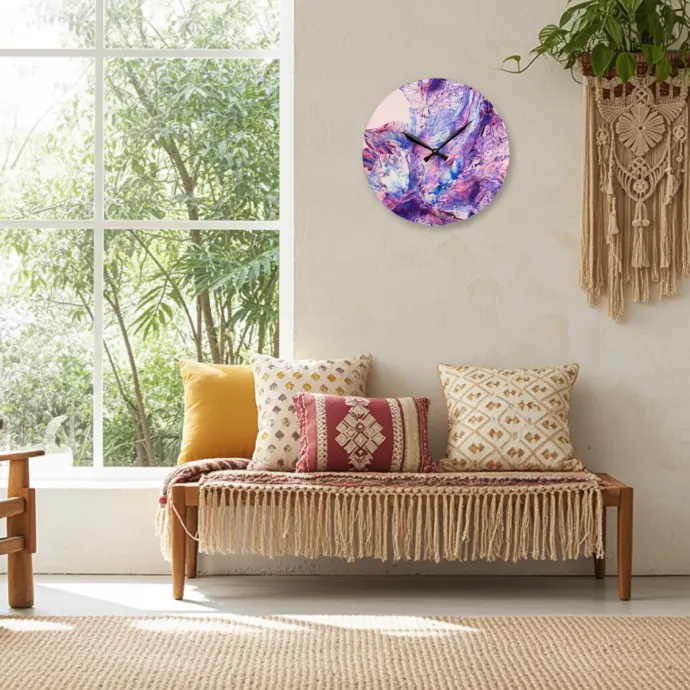 Butterfly Wall Clock