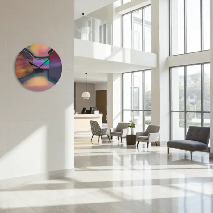 Around The Corner Wall Clock