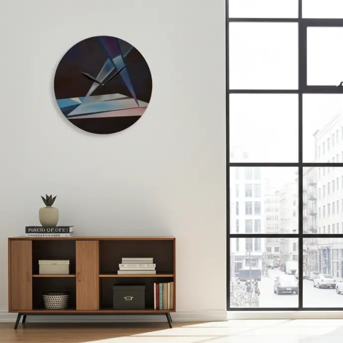 Dance Amongst The Shadows Wall Clock