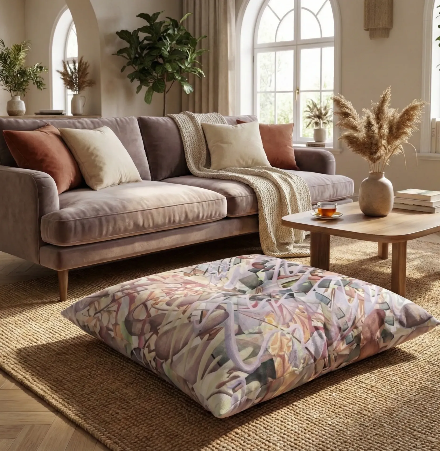 Lust for Life Floor Cushion