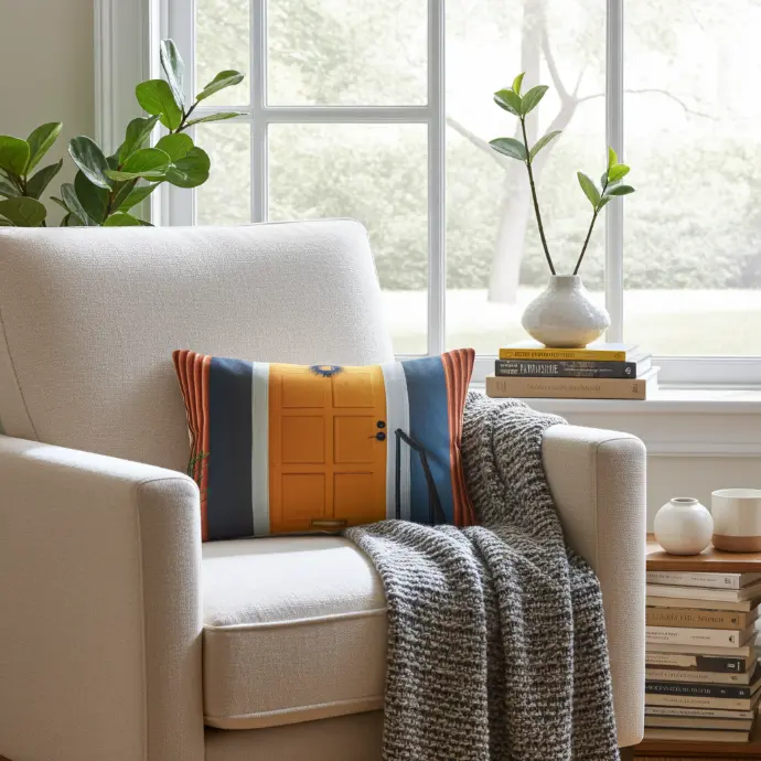 The Yellow Door Cushion