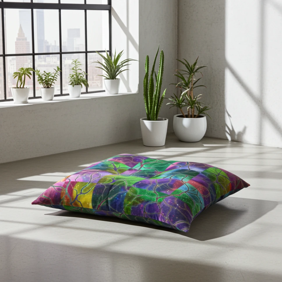 Shimmering Bond Floor Cushion