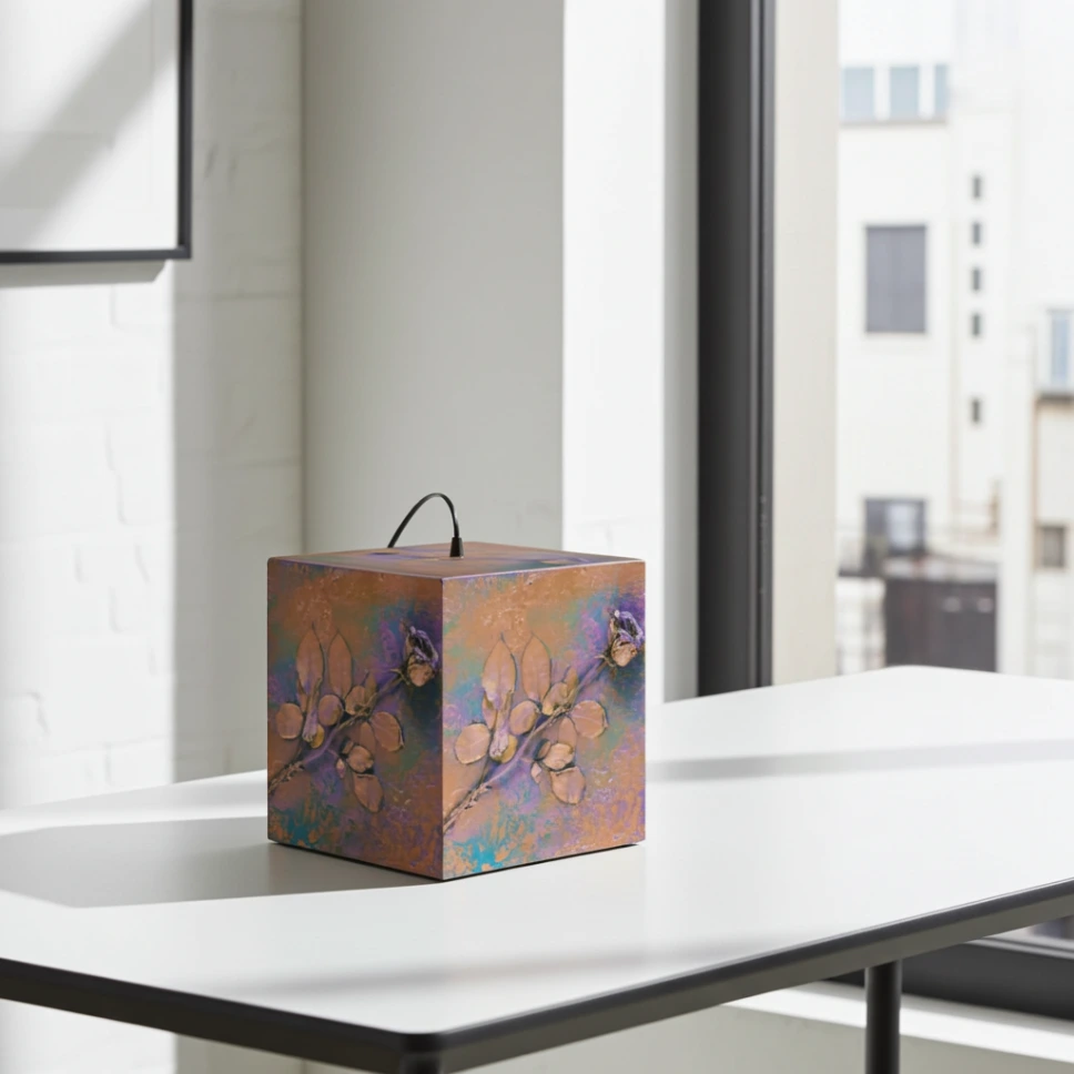 Painting by Dr Amy Marschall Luminary 