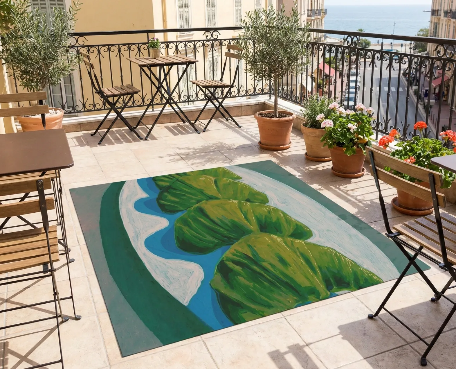 Jade Stone Outdoor Rug