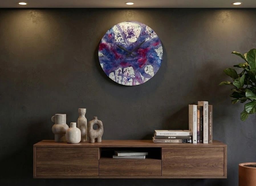 Assemblage Wall Clock