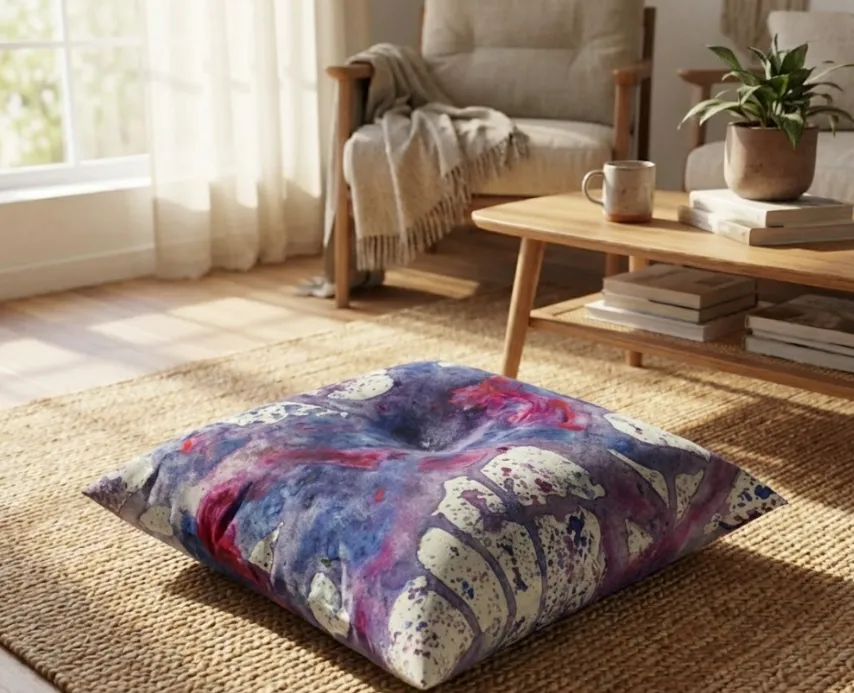 Assemblage Floor Cushion